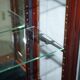 Rare glass-fronted Victorian apothecary cabinet.