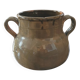 Pot céramique vernissée Vallauris 50's