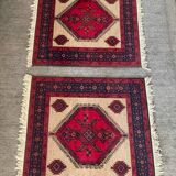 Karadja Louis de Poortere Vintage Rug Duo