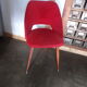 red moumoutte fabric chair 1960