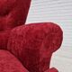 50s, Danish design, refurbished armchair, vintage velour