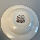 2 vintage Royal Tudor Staffordshire England hollow plates