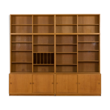 Modular oak shelving unit by Borge Mogensen for Karl Andersson & Soner