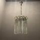 Italian Murano glass trilobi light pendant, 1960s