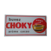Plaque publicitaire Choky