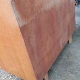 Vintage chest of drawers, tapered legs.