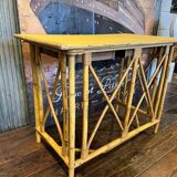 Vintage rattan desk