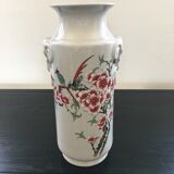 Porcelain cherry blossom vase