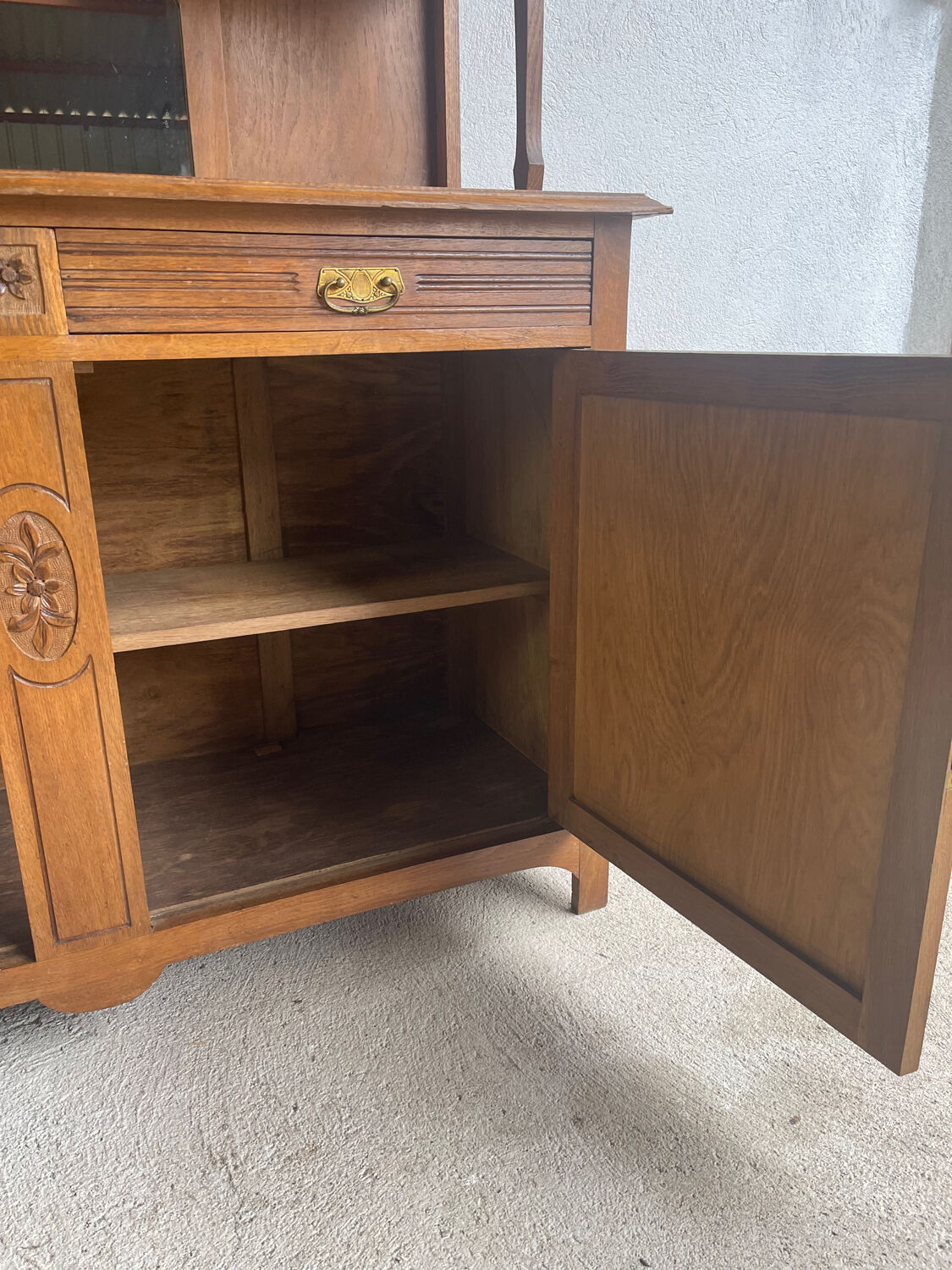 Art Nouveau two-body buffet