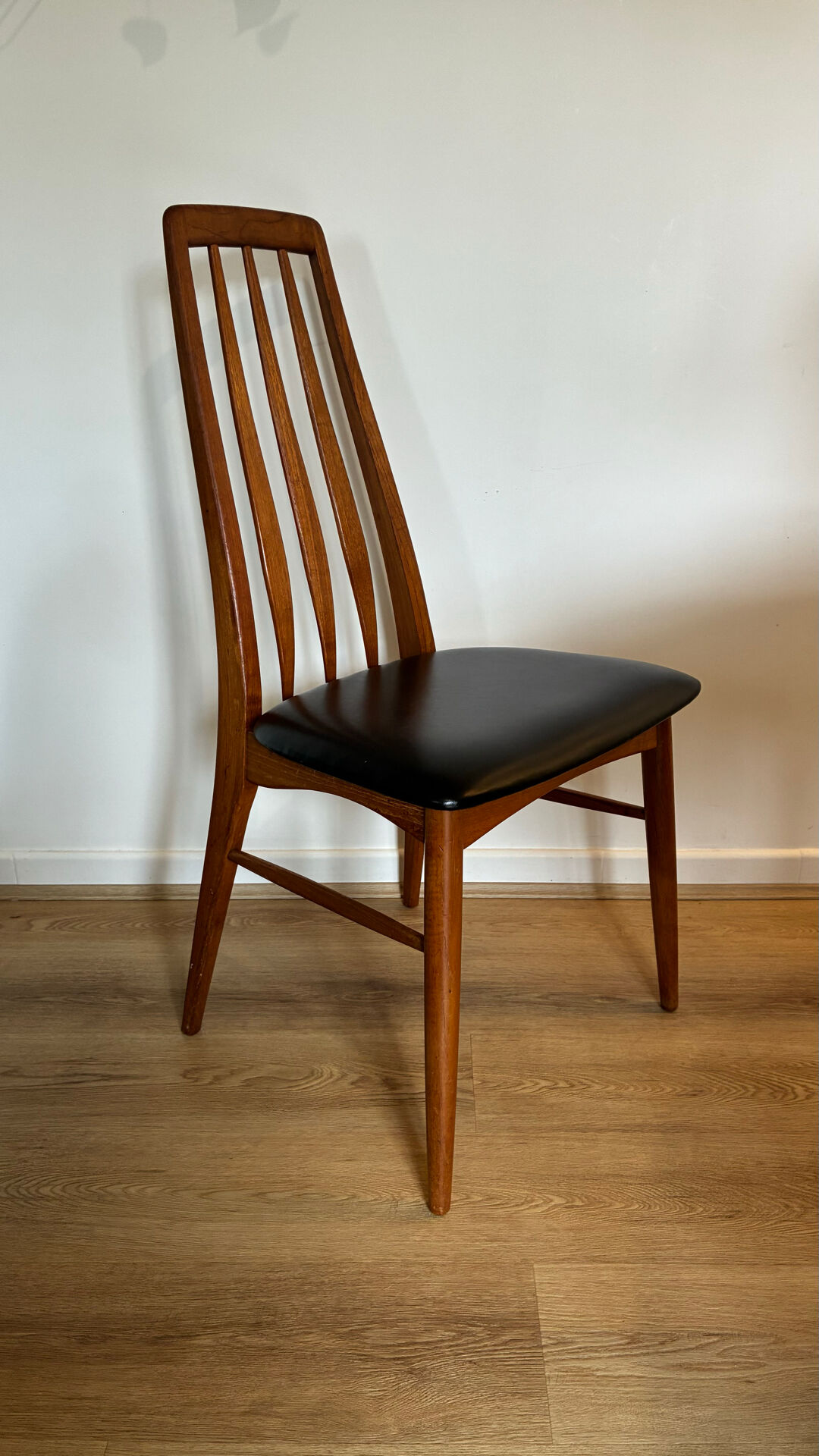 5 Niels Koefoed teak chairs stamped – Denmark – Scandinavian design