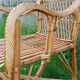 Fauteuil en rotin années 60/70