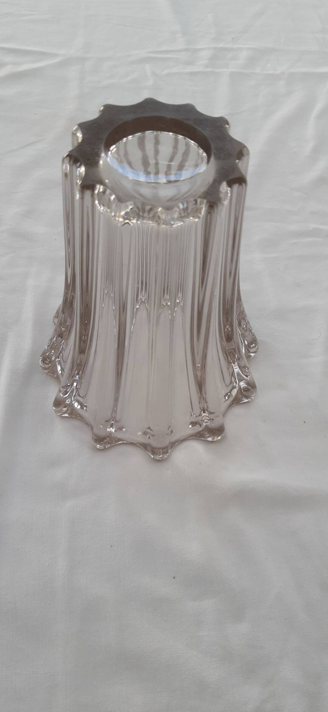 Small crystal vase