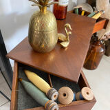 Vintage compass feet worker