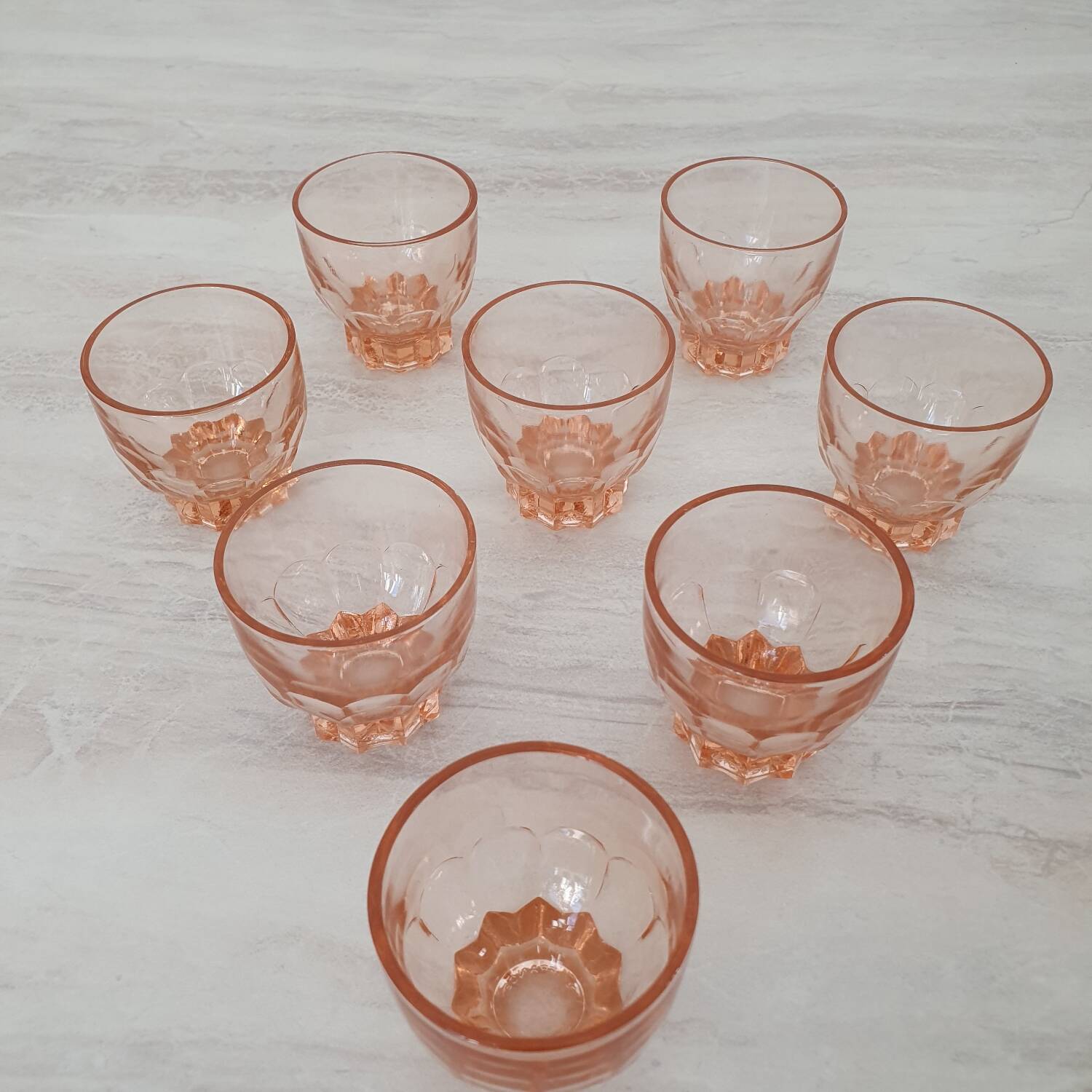 Small Art Deco glasses