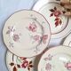 Vintage dessert plates