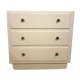 Nude beige vintage dresser wooden