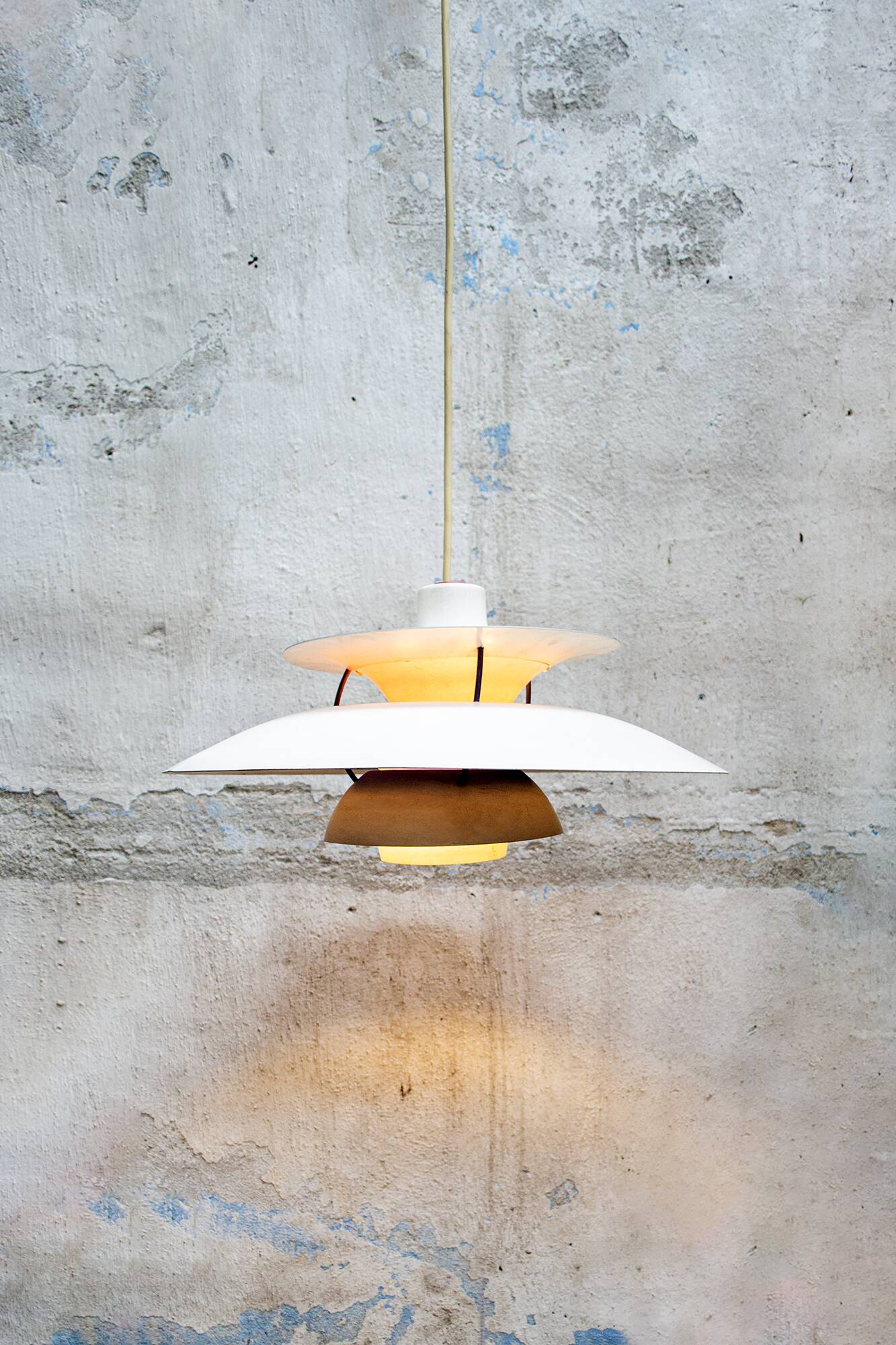 Lampada PH 5 di Poul Henningsen per Louis Poulsen, 1958