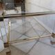 Table basse Pierre Vandel modèle Altu, Altuglas et verre