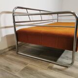 Bauhaus Chrome Sofa by Robert Slezak for Slezak Factories