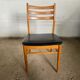Set of 6 scandinavian chairs