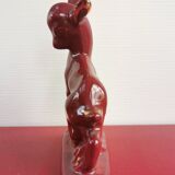 Ceramic statuette signed Jean