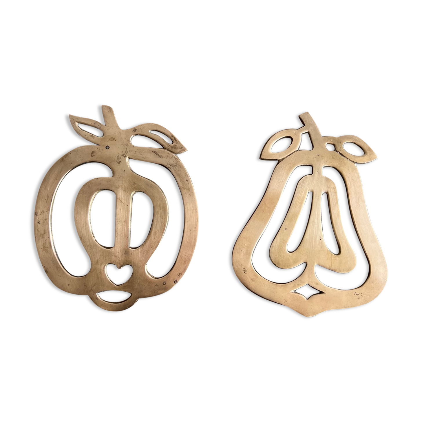 Set of 2 flat bottoms