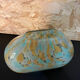 Multicolored glass vase