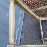 Old piano bench cannée style louis xvi