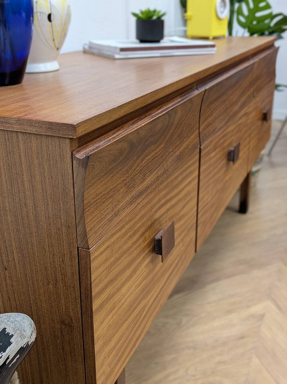 Vintage mid-century teak sideboard