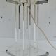 Vintage 1970 plexiglass lamp by David Lange for Roche Bobois