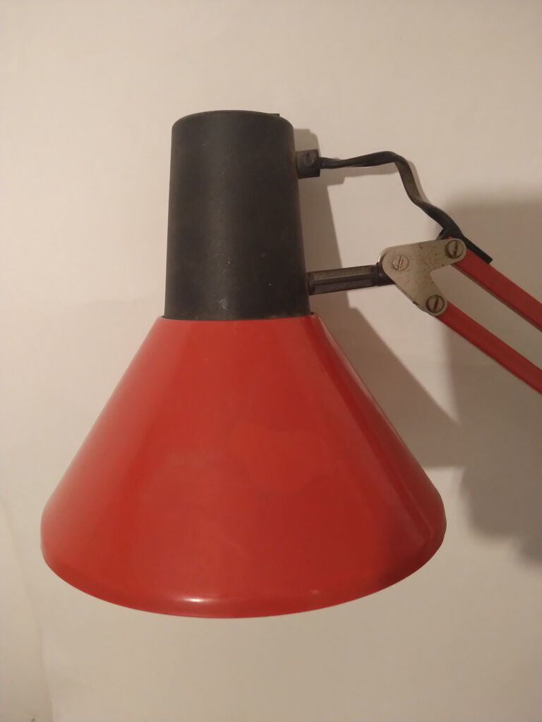 Red architects lamp