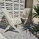 Vintage 1970s folding garden chair