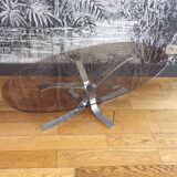 Oval coffee table 1970
