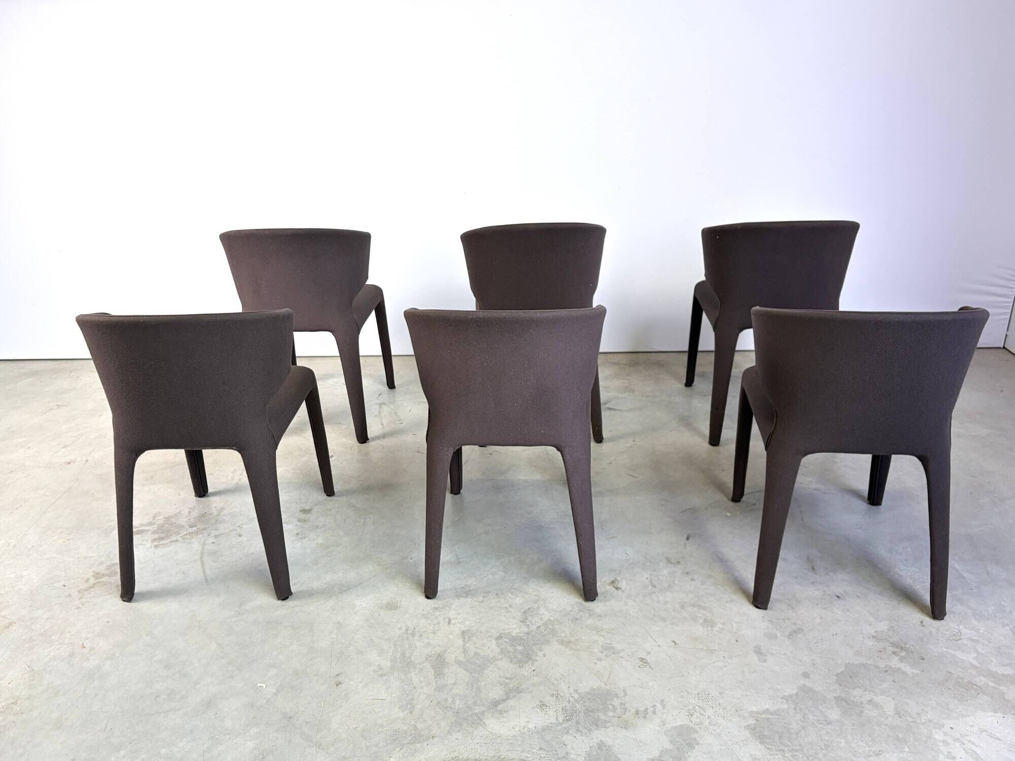 Hola 367 chairs by Hannes Wettstein for Cassina, 2006, set of 6