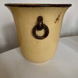 Neoclassical urn vase in glazed clay Etienne Noël Dieulefit 1940