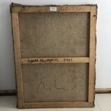 Marko Milovanovic's mixed technique on canvas