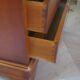 Beautiful Louis Philippe chest of drawers with 4 drawers - 3 locks - in cherry wood - 1980s