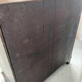 English style mahogany and veneer 19th century slope desk