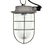Lampe cage industrielle vintage