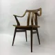 Set of 4 teak plywood dining chairs attributed to Pastoe, 1960s