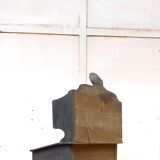 19th-century writing desk in pine