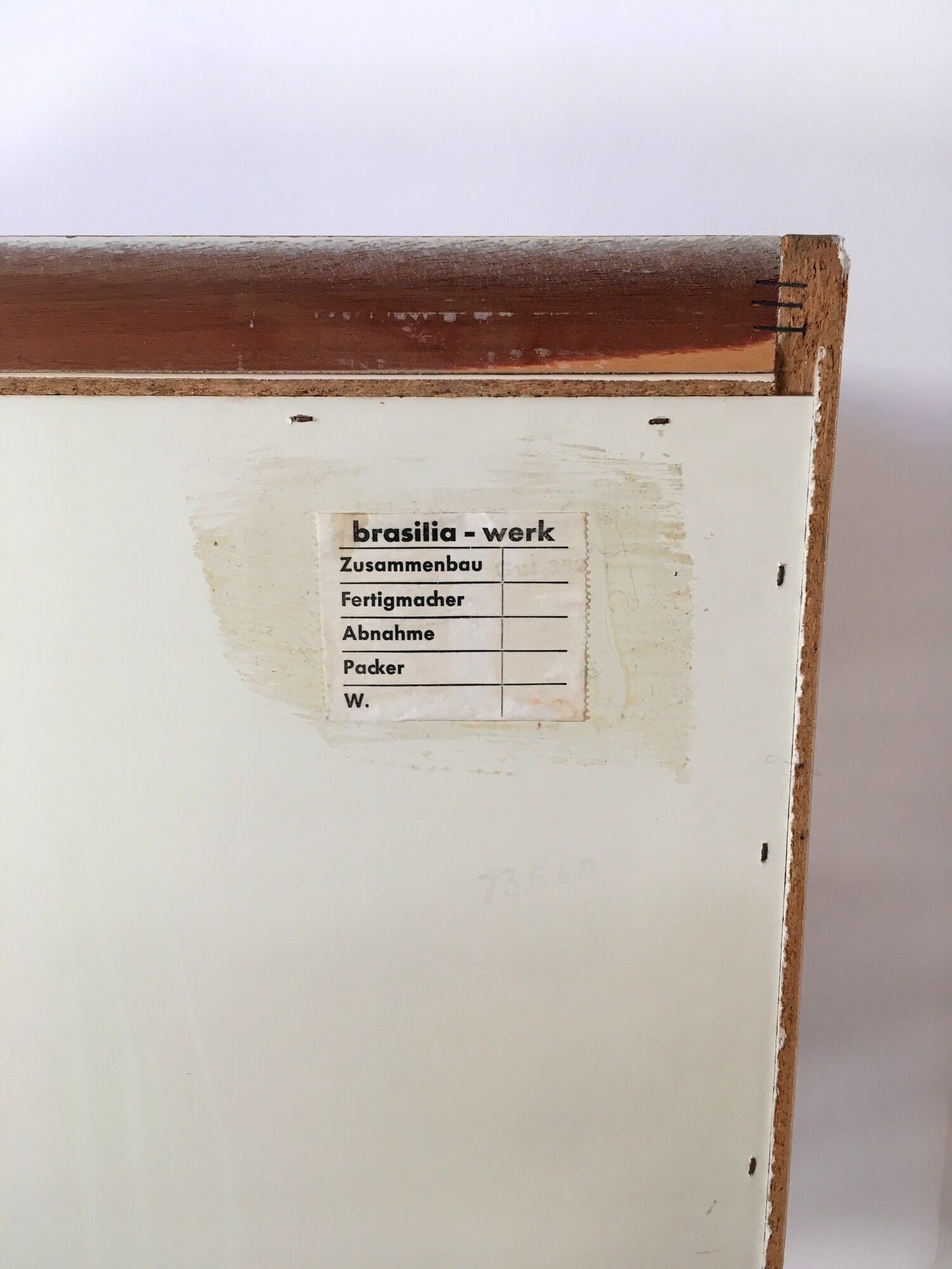 Vintage dresser Brasilia Werk 60s