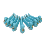 Vintage ceramic knife doors