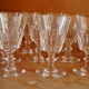 Set of 9 crystal wine glasses from Saint-Louis - Caton model