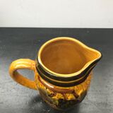 Former ceramic pitcher form tonneau decor vintage grape