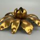 Wall sconce in brass