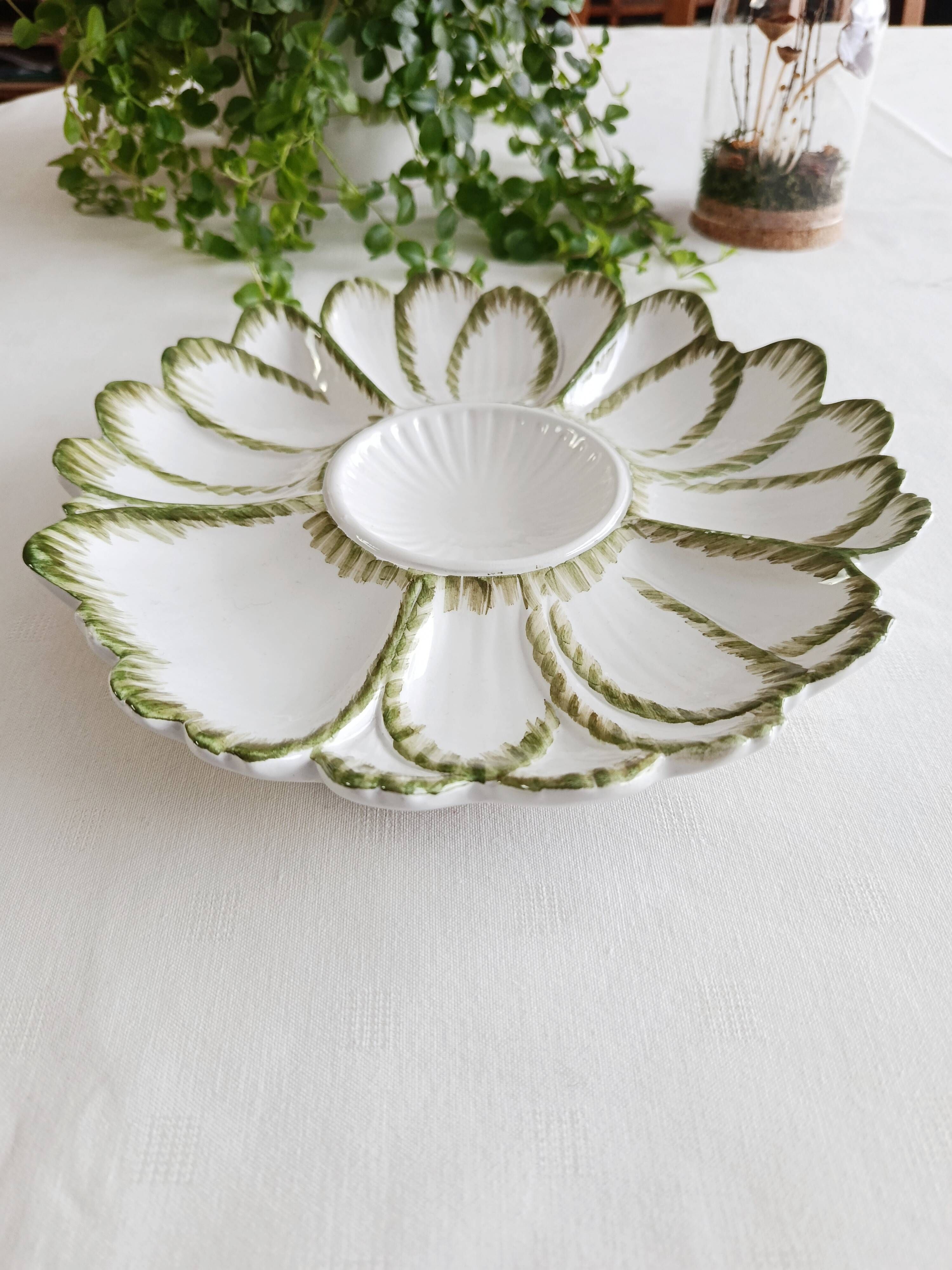 Artichoke plate in Italian ceramic