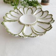 Assiette à artichaut en céramique italienne