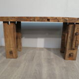 Old patinated workbench