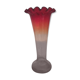 Glass art deco vase